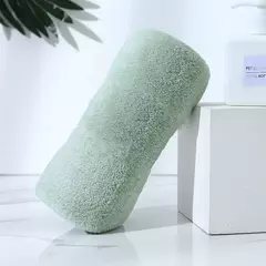 Toalha de rosto absorvente de microfibra, Macio, Absorvente, Coral Fleece, Rapidamente seco, Rapidamente seco, Absorvente, Hook Up, Superfino