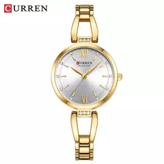 Curren-Relógio de luxo para mulheres, alta qualidade, diamante, senhoras, quartzo, impermeável, aço inoxidável, caixa incluída - comprar online