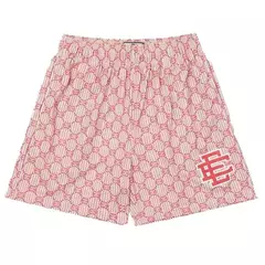 Edalson-shorts estampados florais clássicos para homens, shorts básicos de malha para academia, basquete, praia, novo design de verão