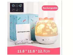 Luz noturna estrelada do projetor, céu giratório, lâmpada da lua, lâmpada da galáxia, decoração do quarto do repouso, luzes do Natal para miúdos, presente - comprar online