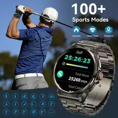 Ultra HD Relógio Inteligente para Huawei e Xiaomi, GPS Track, Chamada Bluetooth, 710 mAh Grande Bateria, Esportes Fitness Smartwatch, 1.85 ", Novo - comprar online