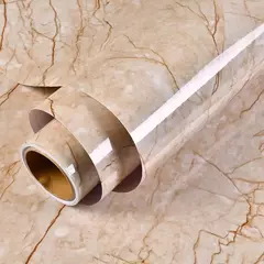 Imagem do Self-Adhesive Marble Vinyl Wallpaper, PVC, impermeável adesivos de parede, Papel de contato, DIY, banheiro, cozinha, armário, bancadas
