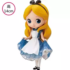 Bandai Q Posket Alice no País das Maravilhas Action Figure, A e B Version, Modelo Colecionável, Brinquedos de Boneca, Presente - loja online