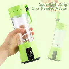 Mini Espremedor Recarregável Portátil, Elétrico, 6 Lâminas, Copo De Suco, Liquidificador De Frutas, Cozinha, Pequeno, Automático, Portátil, Smoothie Food, Casa - loja online