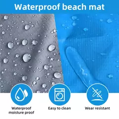 Impermeável Extra Large Outdoor Camping Mat, Cobertor de praia, Dobrável, Areia Livre, Colchão de bolso, Portátil, Leve, Piquenique na internet