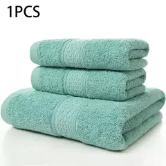 Imagem do Toalha de banho macia e absorvente para adultos, toalha doméstica, Jacquard, cor lisa, toalha grande, grossa, 100% algodão puro, novo