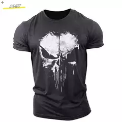 Camiseta masculina de metal rock banda estampada, blusa esportiva feminina hip-hop com gola O, moda casual, fã de música, 3D, plus size, S, 5XL, 2020
