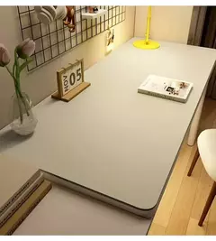 Toalha De Mesa De Couro Doméstico, Fácil De Limpar, Protetor De Mesa, Bandeja De Chá Impermeável, Mesa Grande, Teclado De Jogador E Mouse Polímero na internet