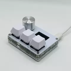 Pink SayoDevice OSU O3C Rápido Gatilho Hall Switches Wooting Vermelho Magnético Switches Teclado Com Botão Tela Copiar Colar Shotcut na internet