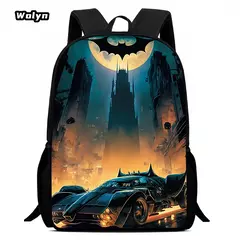 Mochila escolar para crianças, estampas de bastão de anime, mochila leve para jardim de infância, meninos e meninas, melhor presente - Wolf Magazine