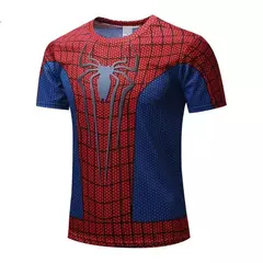 Super-herói Spiderman T-shirt para homens e crianças, roupas infantis, Avengers Tees para meninos, camiseta infantil, 3, 4, 5, 6, 7, 8-14 Ys