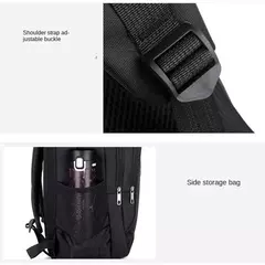 Mochila impermeável para notebook para homens, mochila multifuncional, bolsa casual, filme - loja online