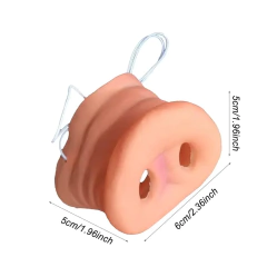 Engraçado látex porco musgo máscara falso nariz de porco halloween favores das crianças presentes crianças adulto masquerade festa cosplay adereços decoração festa - Wolf Magazine