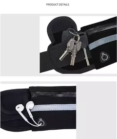 Impermeável esportes Fanny Pack para correr, cintura saco, cinto saco, caixa do telefone móvel, ginásio, ciclismo, jogging, correr, novo