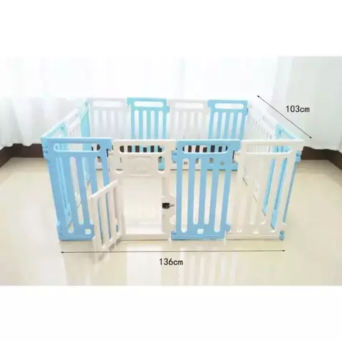 Cerca para animais de estimação, cerca para cães, gaiola interna de plástico ecológica para cães