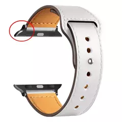 Imagem do Pulseira de couro para Apple Watch Band, Sport Loop Bracelet, Ultra 2, 49mm, 44mm, 40mm, 38mm, 42mm, iWatch Series 9, 8, 7, 3, 4, 5, 6, SE, 41 milímetros, 45 milímetros