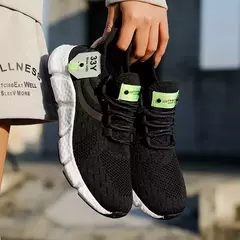 Homens tênis respirável clássico sapatos casuais homem tênis 2024 novo ao ar livre confortável malha sapatos masculinos tenis masculino - Wolf Magazine
