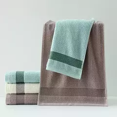 Absorvente Soft Face Toalhas para Adultos, Toalhas Domésticas, Algodão Grosso, Não é fácil de derramar, Lint, Atacado