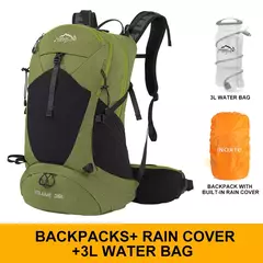 Mochila impermeável de montanhismo para homens e mulheres, Bolsa de esportes ao - loja online