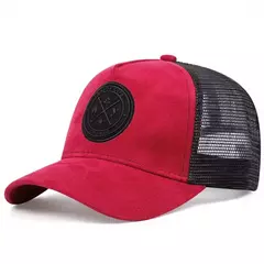 Imagem do Unisex ENJOY LIFE Letter Patch Baseball Caps, Chapéu do camionista para homens e mulheres, venda quente