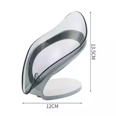 Transparente Portátil Folha Shaped Soap Box, Prateleira De Chuveiro, Dreno, Livre e Conveniente, Suprimentos Do Banheiro, Acessórios De Banho - comprar online