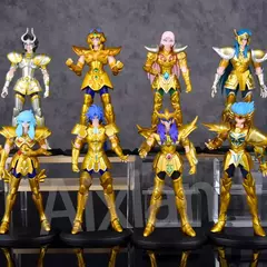 Aixlan 8 pçs saint seiya figura kanon hyoga 18cm ouro saint pvc figura de ação amine brinquedo presente aniversário estatueta ollectible - Wolf Magazine