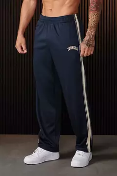 Moletom estampado estilo americano masculino, corredor, esporte de ginástica, fitness, calça de cintura média, elegante e na moda, casual, nova - comprar online