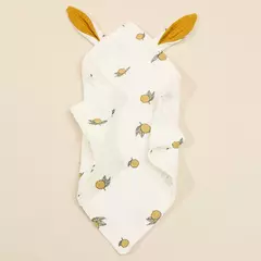Bebê recém-nascido Algodão Mulsin Consolador Carton Rabbit Ear Double Guaze Acalme Appease Toalha para crianças Bibs Burp Panos Infantil - comprar online
