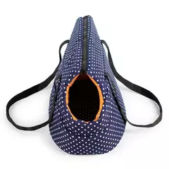 Imagem do Luxo portátil cão de estimação grandes cães viagem mochilas ombro duplo esporte equitação caminhadas ao ar livre saco portador animal estimação