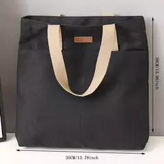 Bolsa de viagem de lona para costura feminina, grande capacidade, bolsa senso avançado, conveniente e prática, sacola - Wolf Magazine