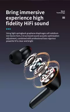 Imagem do Original sony dp4 tws fone de ouvido bluetooth alta fidelidade sem fio microfone redução ruído jogos movimento fone