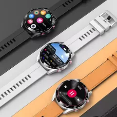Impermeável relógio inteligente para homens, Bluetooth chamada, saúde do laser, pressão arterial, fitness esportes relógios, caixa, ECG, PPG na internet