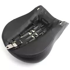 Acessórios para motocicleta, assento traseiro macio para passageiro, cauda macia, para harley softail fat boy, trem noturno, springer fxstc 2006-2017 - Wolf Magazine