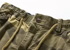 Camuflagem de algodão masculino Bermuda Beach Jogger Shorts masculino para carga, Breeche casual, verão, Dropshipping quente, novo - loja online
