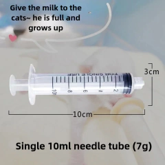 Mamilo de alimentação para animais de estimação, chupeta de alimentação para cães e gatos, hamster, coelhos, gatinhos, filhotes, garrafa de alimentação, seringa com bico de silicone - comprar online