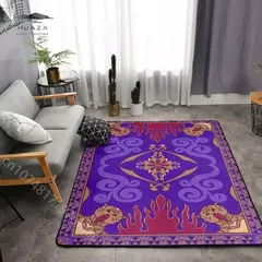 Tapete Aladdin antiderrapante para sala de estar Tapetes grandes para mesa de sofá, Capacho de entrada do quarto, Tapete de cozinha e corredor na internet