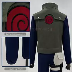 HOLOUN Anime Hatake Kakashi Cosplay Colete Camiseta Calças Bolsa Cos Presente de Convenção Halloween Natal na internet
