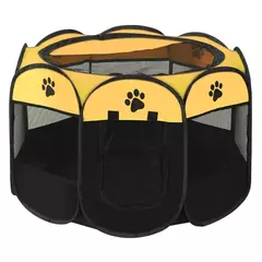 Imagem do Tenda dobrável portátil para animais de estimação, canil, cerca octogonal, abrigo para cachorros, fácil de usar, móveis para casa de gatos e cães