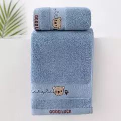 Toalha de banho de algodão do bebê, Lenço, Toalha de rosto, Urso bonito dos desenhos animados, Limpeza manual, Suave, Crianças, Crianças, Banho recém-nascido - Wolf Magazine