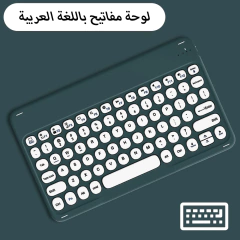 Português Teclado sem fio para Apple Xiaomi Huawei Samsung Mouse Bluetooth para iOS Android Sistema Windows Round Keycaps Big Battery - loja online