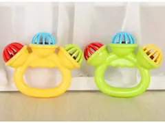 Bebê recém-nascido chocalho bola brinquedos, segurando a mão Bell, brinquedos sensoriais, materiais de segurança para crianças, 0-24 meses, 4pcs - loja online