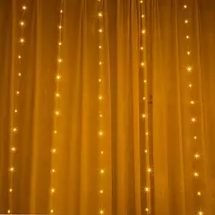 6x3m/3x3m grinalda na cortina festão de alimentação usb (com controle remoto) guirlanda de ano novo luzes led decoração de natal - comprar online