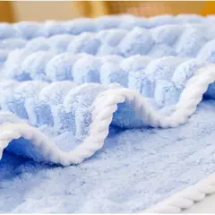 Toalhas de veludo coral macio, disponíveis em 3 tamanhos, 35*75, 70*140, 85*150 - Wolf Magazine