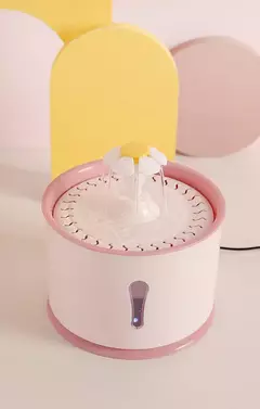 Distribuidor de água potável para animais de estimação, 2,4l, filtros de carvão ativado, led, recipiente alimentador automático, interface usb - loja online