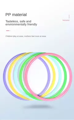 Brinquedos esportivos engraçados para treinamento físico infantil, treliça jump ring set, jogo ao ar livre, 10 aros, 10 conectores para brincar no parque, meninos e meninas, novo - comprar online