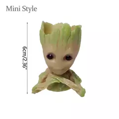 Desenhos animados Groot Figurines para Decoração de Casa, Modelo Miniatura, Desktop Display, Artesanato, Árvore Homem Ornamento, Decoração Do Escritório, 5cm