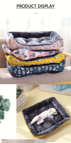 Cama para cães de estimação, tapetes para sofá, produtos para animais de estimação, acessórios para cães, cesta, suprimentos para casa grande, média e pequena, cama para gatos