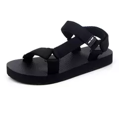 Sandálias masculinas simples e casuais, tênis confortáveis, férias na praia ao ar livre, sapatos masculinos, novos, verão, 2023 - comprar online