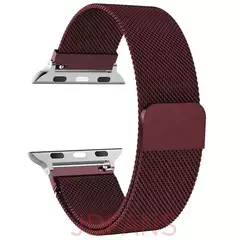 Pulseira Milanese para Apple Watch, Banda Respirável de Metal para iWatch, Homens e Mulheres, 9, 8, 7, 41mm, 45mm, Ultra 2, 49mm, 6543SE, 44mm, 40 milímetros, 42 milímetros