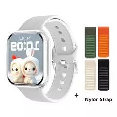 Impermeável Amoled Screen Smart Watch para homens e mulheres, BT Call, NFC, Frequência Cardíaca, Esportes, Fitness, Carregamento sem fio, IWO, Novo, 9, 450mAh - Wolf Magazine